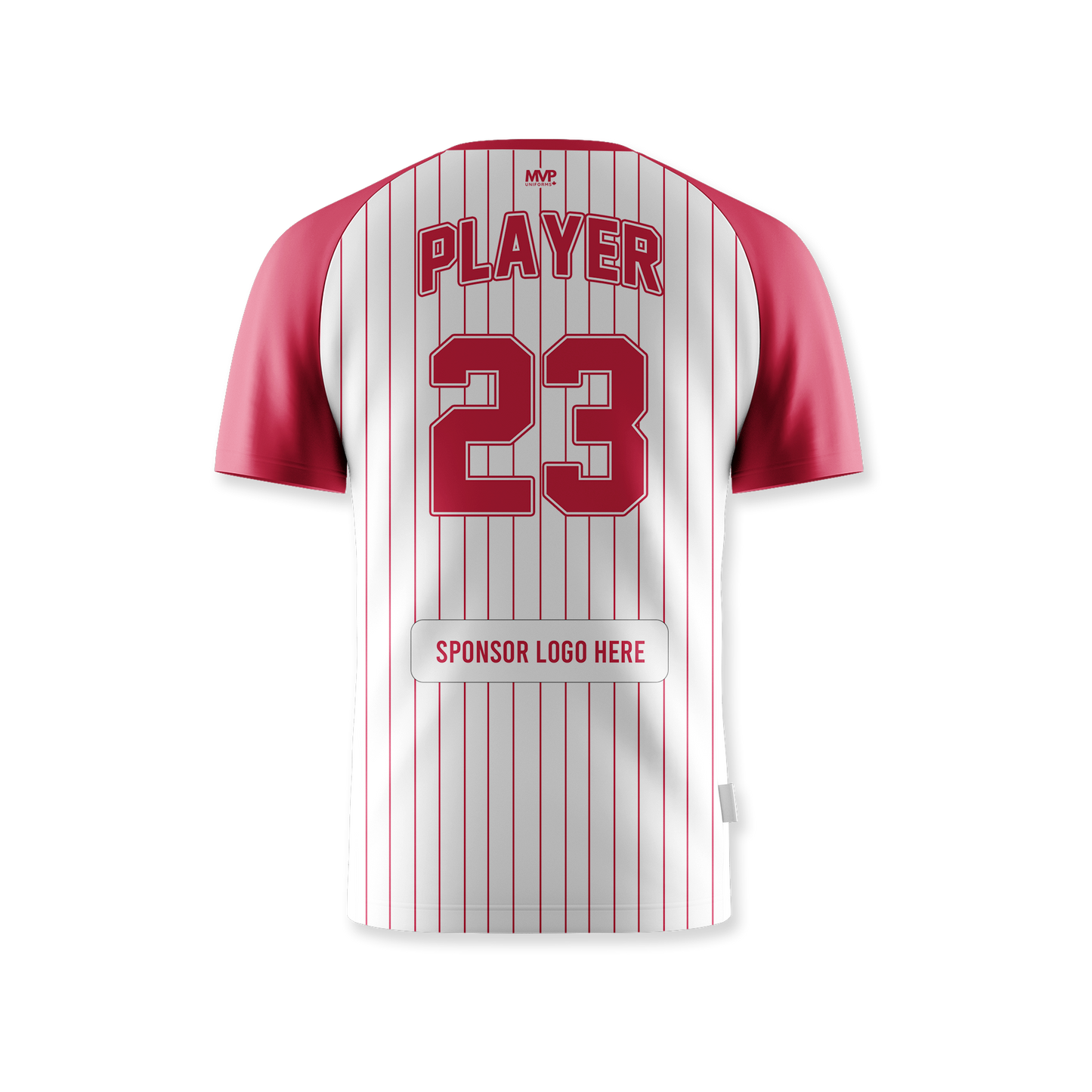 Athletic Top - Short Sleeve - Pinstripes
