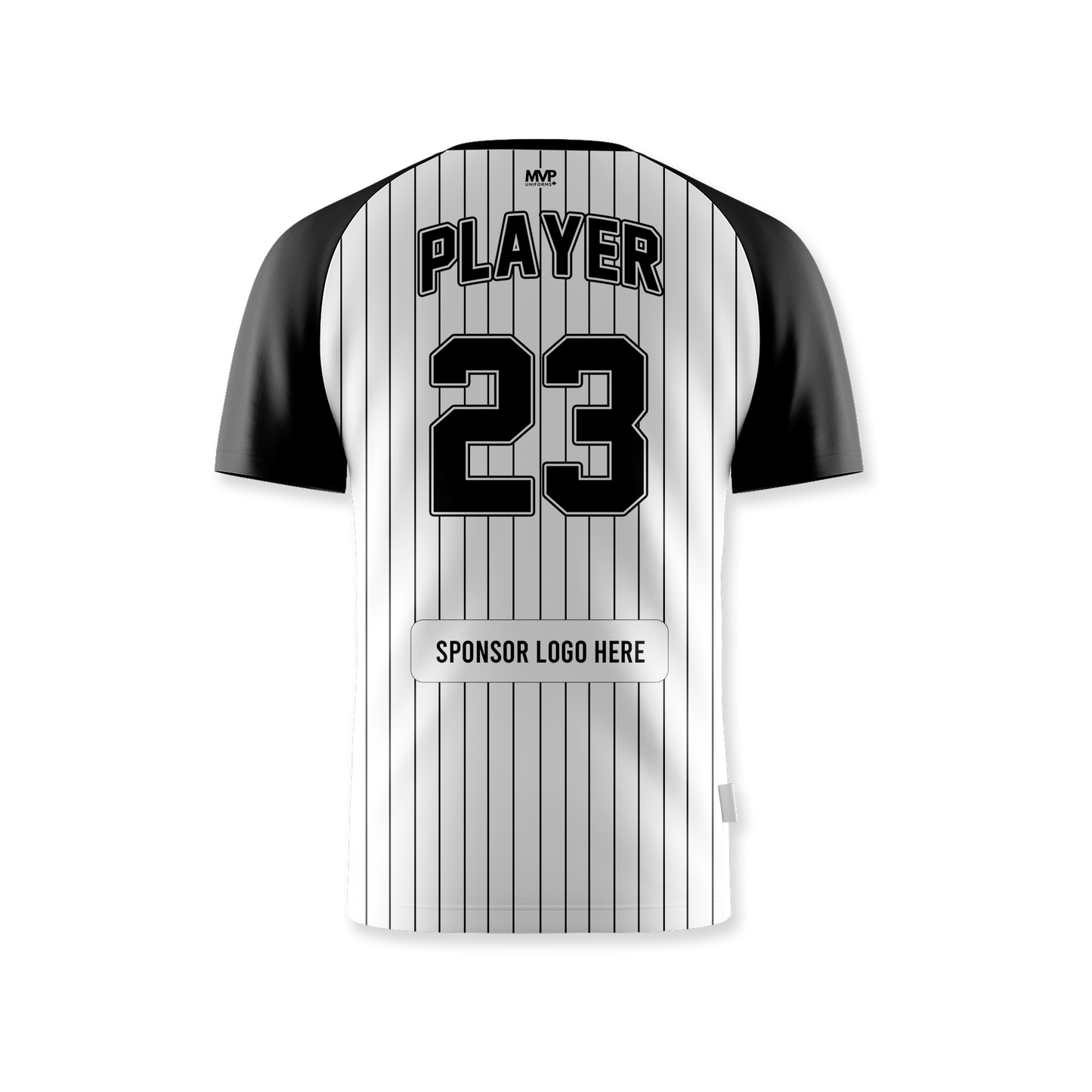 Athletic Top - Short Sleeve - Pinstripes