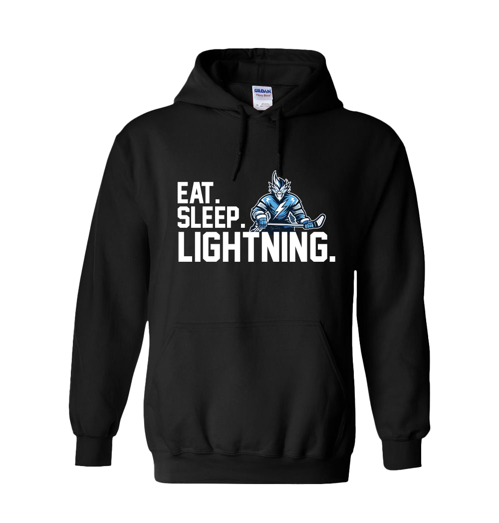LH Hoodie - Eat Sleep Lightning