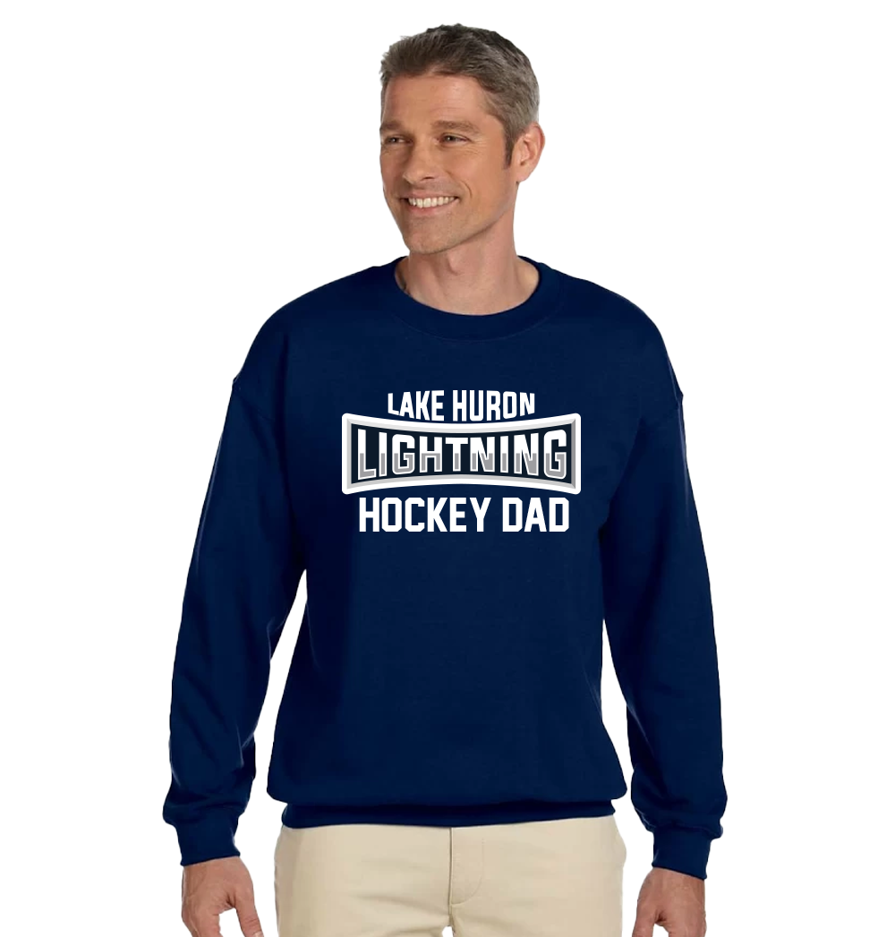 LH Crewneck - Hockey Dad