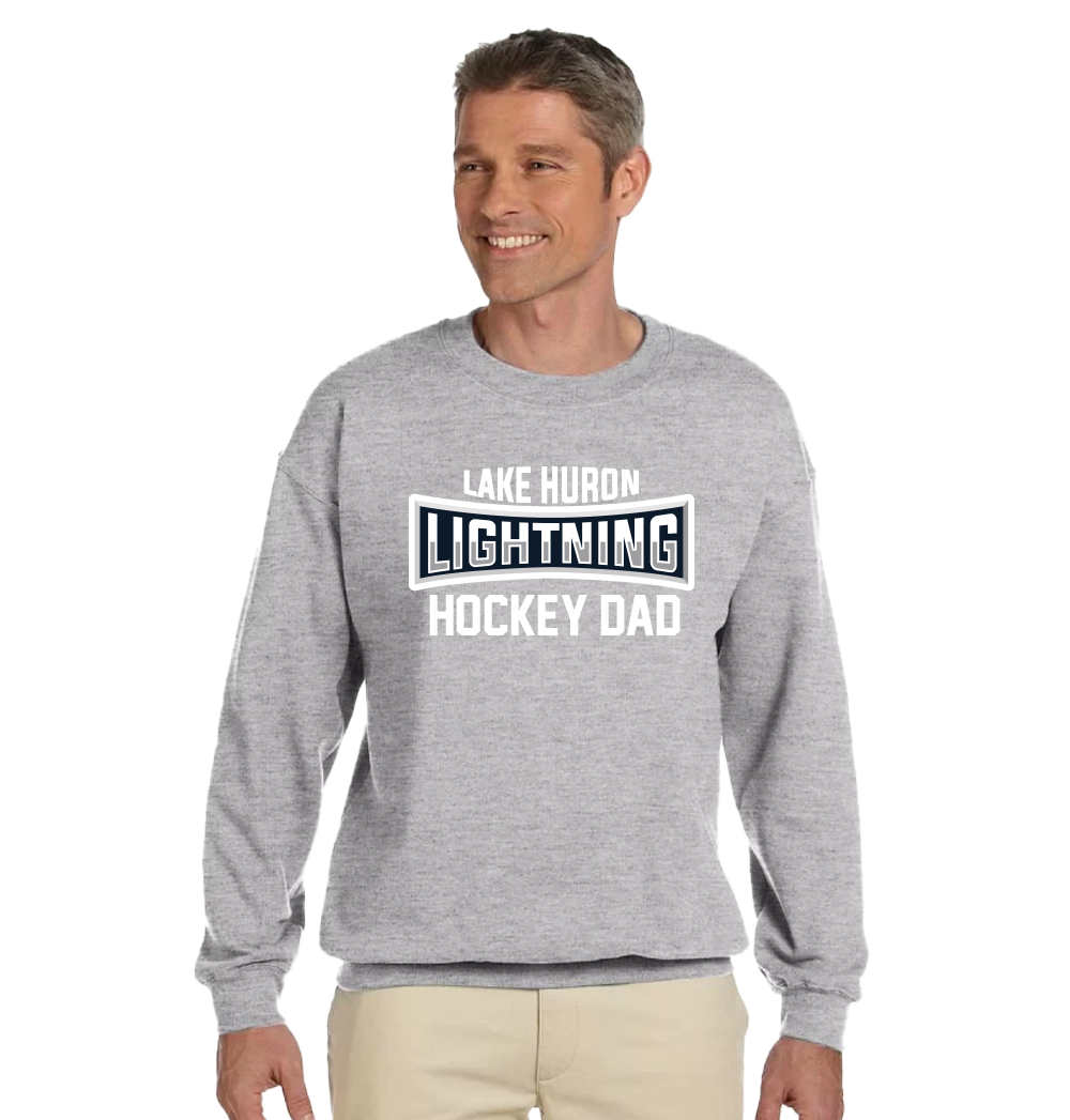 LH Crewneck - Hockey Dad
