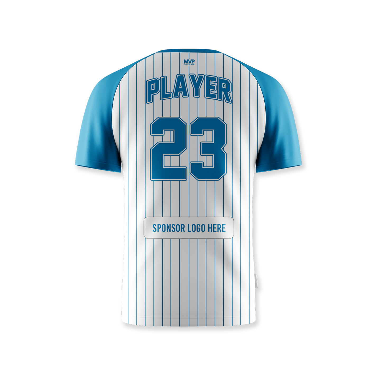 Athletic Top - Short Sleeve - Pinstripes